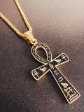 Hieroglyph Ankh Necklace