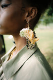 Africa Map Earrings