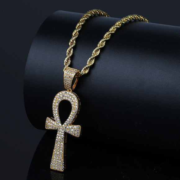 Iced Out Ankh