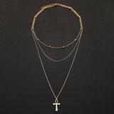 Layered Ankh Necklace