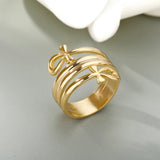 Ankh Spiral Ring