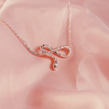 Infinity Serpent Necklace