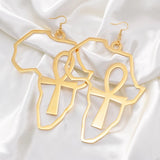 The Ankh & Motherland Earrings (Various Sizes)