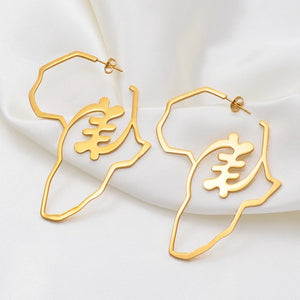 Gye Nyame Africa Earrings