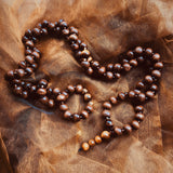 Tigers Eye & Wooden Mala Beads