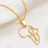 The Ankh & Motherland Necklace