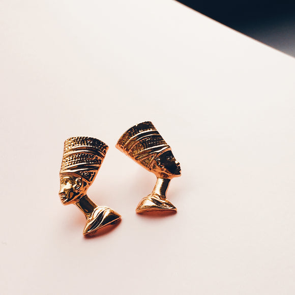 Nefertiti Stud Earrings