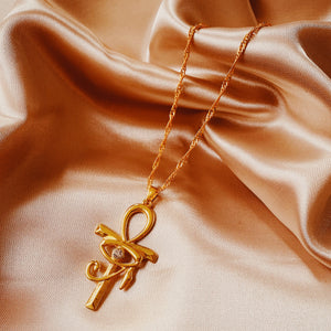 The Ankh & Eye Necklace