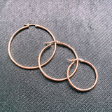 Gold Hoop Earrings