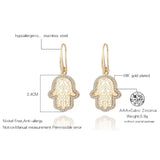 Hamsa Earrings