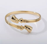 Queen Nefertiti Twin Bangle